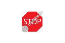 BFT Traffic Sign 'Stop' 30 X 30Mm | By Al Mahroos (Itemshub)